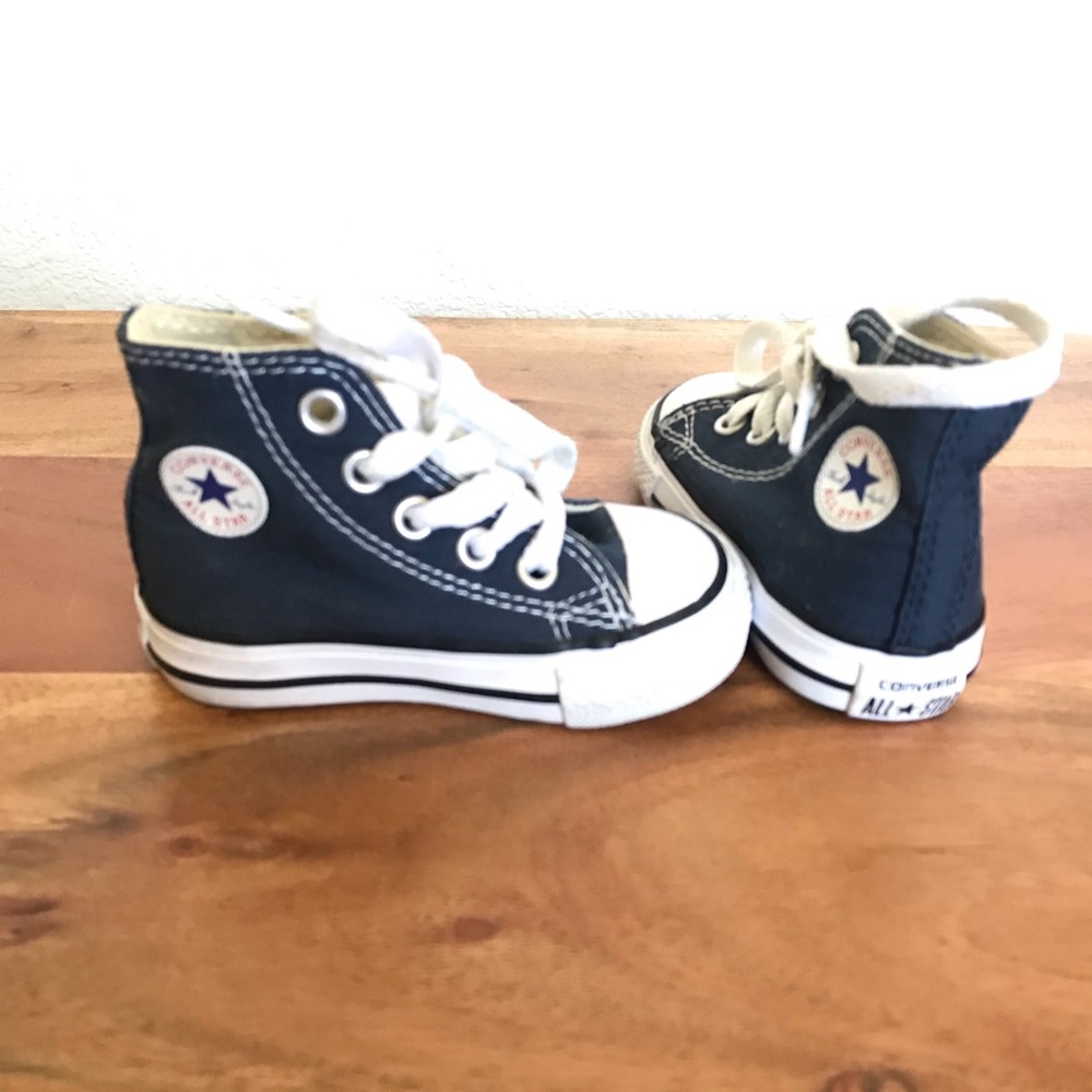 New baby converse high tops size 3